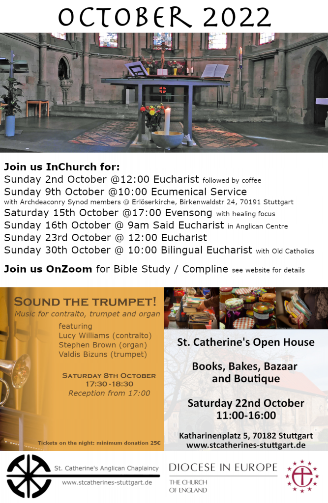 St. Catherine's Anglican Chaplaincy English Language Worship for